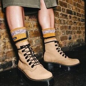 Dr Martens Leona Platform Boots